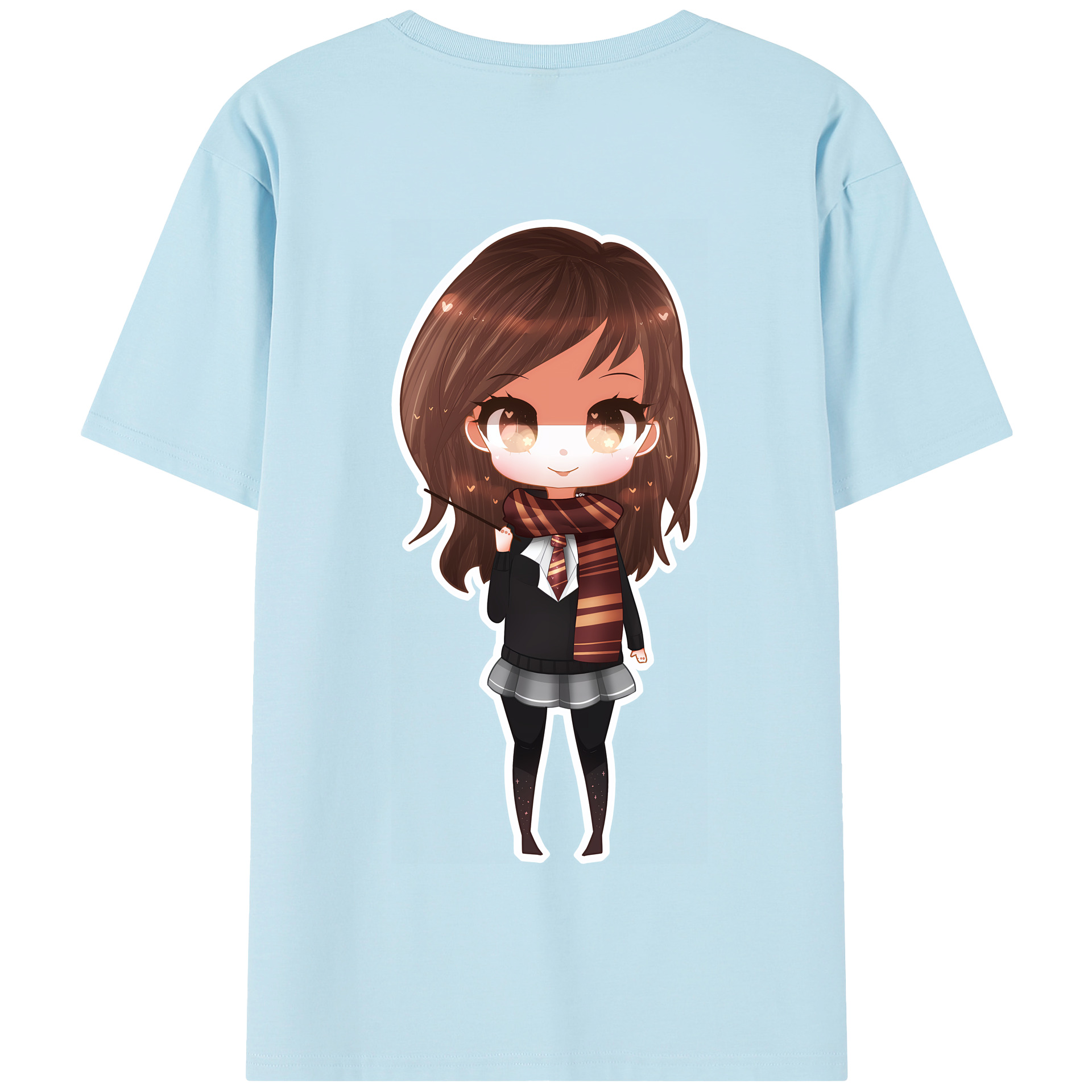 （画像用） Harry Potter ハリー・ポッターシリーズ 綿100％半袖Tシャツ（背面プリント）